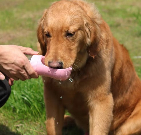 AquaScoop™ - The Ultimate 3-in-1 Portable Dog Water Bottle