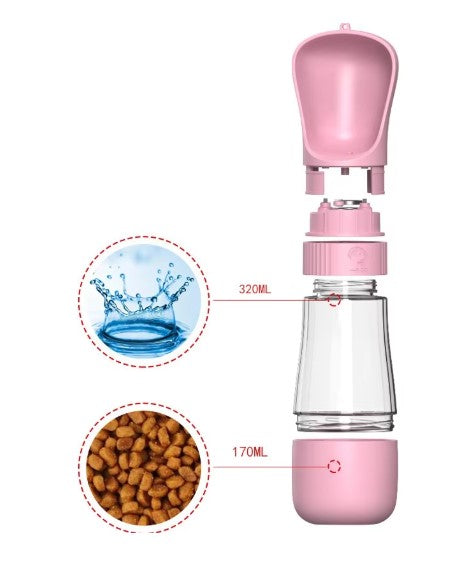 AquaScoop™ - The Ultimate 3-in-1 Portable Dog Water Bottle