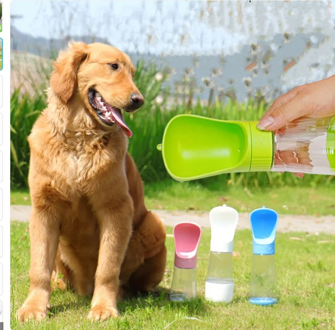 AquaScoop™ - The Ultimate 3-in-1 Portable Dog Water Bottle